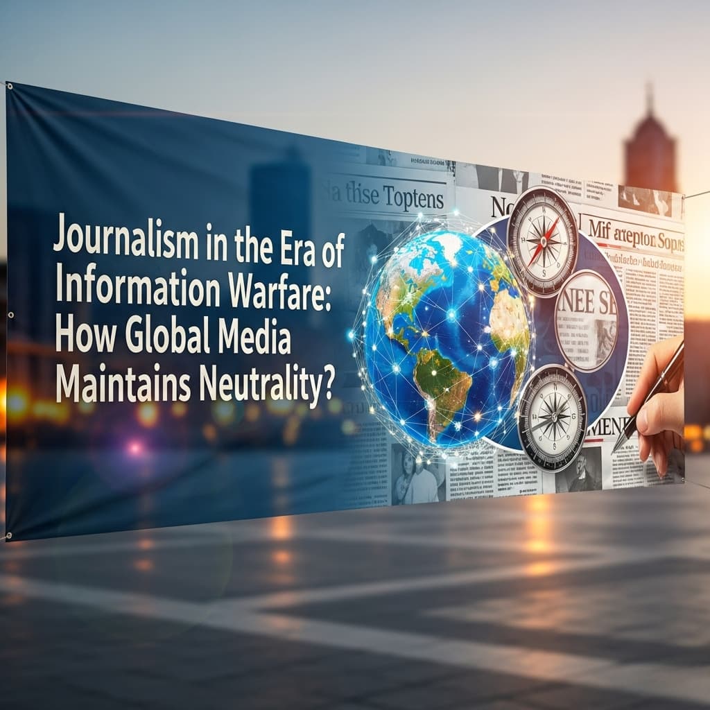 Jurnalisme di Era Perang Informasi: Bagaimana Media Global Menjaga Netralitas?