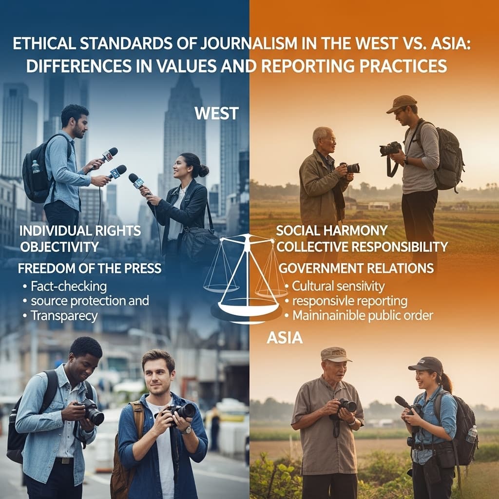 Standar Etika Jurnalisme di Barat vs Asia